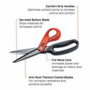 10" Shear Pro Titanium Utility Shears image number 2