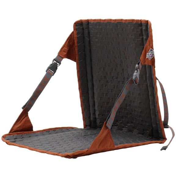 Crazy Creek HEX 2.0 Original Chair for Camping, Stadium Seating & More, on All Terrains, Adjustable Straps, Compact Design, Water-Resistant, Copper/Slate image number 1