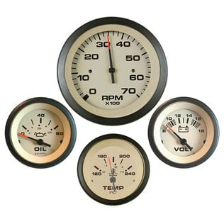 Sahara Series Twin Engine Add On IB/IO 4 Gauge Set