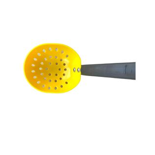 FLI Products Fisherman's Ice Fishing Skimmer Scoop Slush Strainer 36" Single Black & Yellow