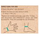 Mosquito Repellent Wristband (Smokey Grey) image number 5