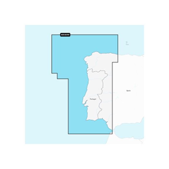 Garmin Navionics Vision+ EU009R Portugal and Spain, Northwest, Electronic Chart image number 0