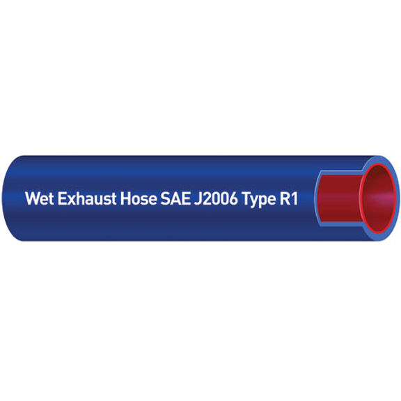 Series 202V Hi-Temp Exhaust & Water Hose, 4" image number 0
