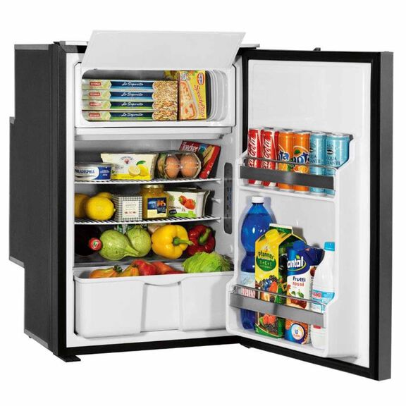 Cruise 115 Freeline Stainless Steel Fridge/Freezer, AC/DC, Internal Mounting System, 3- Side Flange image number 1
