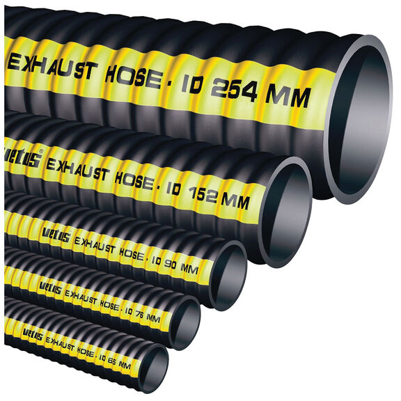 Slang 40 Rubber Exhaust Hose, 1 5/8" image number 1