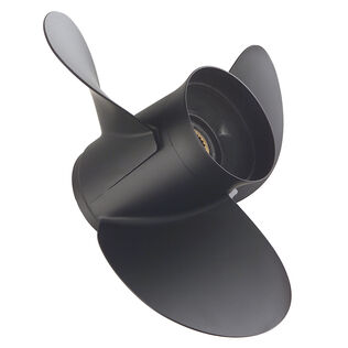 9" x 10" Quicksilver Black Diamond 3-Blade, RH, Aluminum Propeller