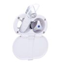 Trinidad Transom Shower Cold Only, Arctic White Cup & Lid, Hammer-Head Arctic White Sprayer, 6' Stainless Steel Hose, Chrome Trinidad Handle image number 0