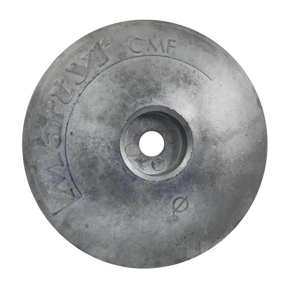 Magnesium Euro Style Rudder/Trim Tab Anode, 0.26" x 2" x 0.41" image number 0