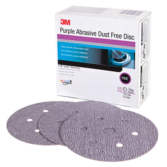 6" Hookit&trade; Dust-Free Discs, 36 Grit image number 0