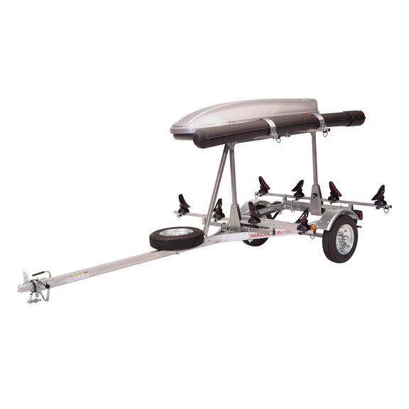 MicroSport&trade; LowBed&trade; Trailer w/Tier, Spare, 2 sets SaddleUp&trade;, Cargo Box, Rod Tube image number 0