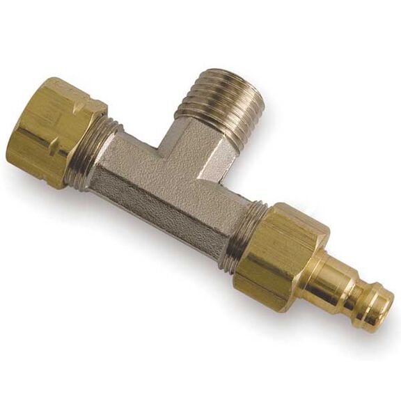 Horizontal Bleeder Tee, 3.8", Pack of 2 image number 0