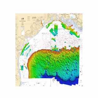 WGOM001R - West Gulf Coast of Mexico Electronic Chart, for Raymarine