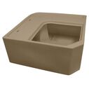 8WD133-1B-207 Deluxe Pontoon Radius Corner Section, Base Only, Tan image number 0