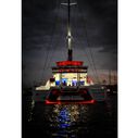 Zephyr LED Spreader/Deck Light, Brushed Black Base, White Non-Dimming image number 4