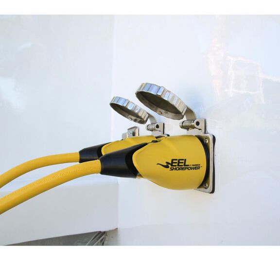 Marinco 50 Foot EEL Shore Power Cord Set, 30 Amp, 125V, Yellow image number 5