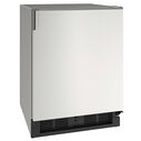 21" Marine Combo Icemaker/Refrigerator, Reversible Hinge, Stainless, 115v image number 0