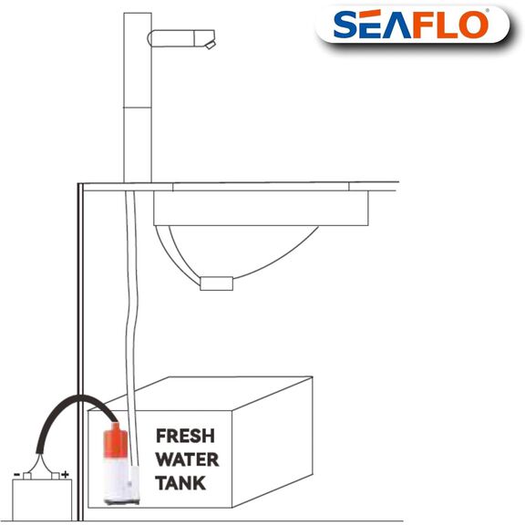 SEAFLO 12V 4 GPM Stainless Steel Submersible Pump image number 7