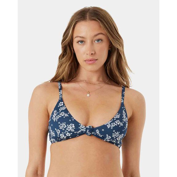 Women's Hibiscus Haven Knot Bralette Bikini Top image number 0