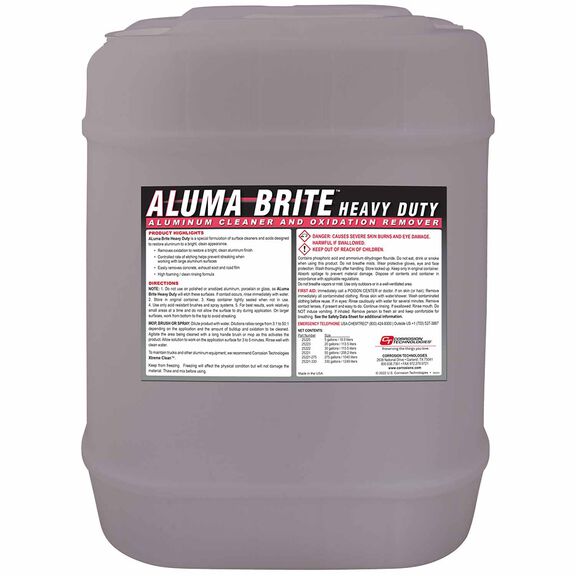 ALuma Brite Heavy Duty Aluminum Cleaner & Oxidation Remover, 5 Gallons image number 0