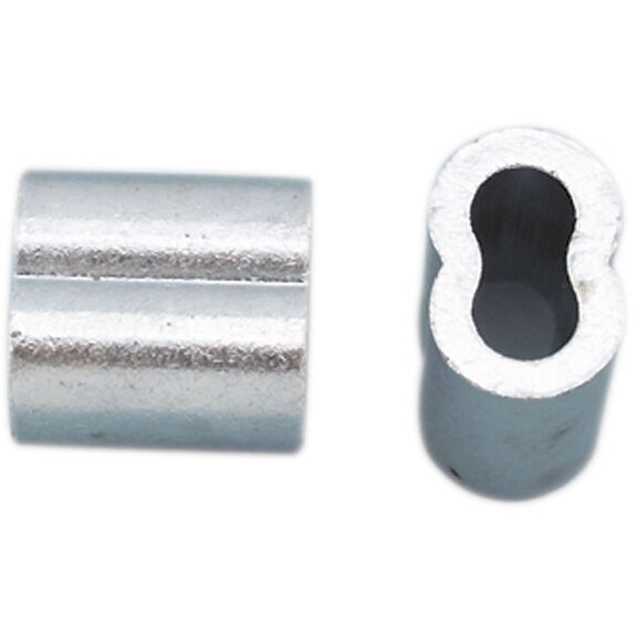7/32" Copper Oval Sleeve image number 0