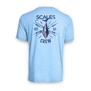 Men's Blue Gold Tech Shirt