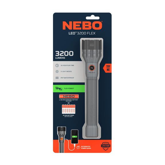 LEO 3200 LUMEN FLEX FLASHLIGHT image number 2