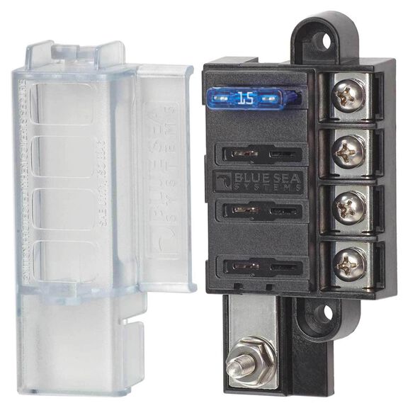 ST Blade Compact 4-Circuit Fuse Block image number 0