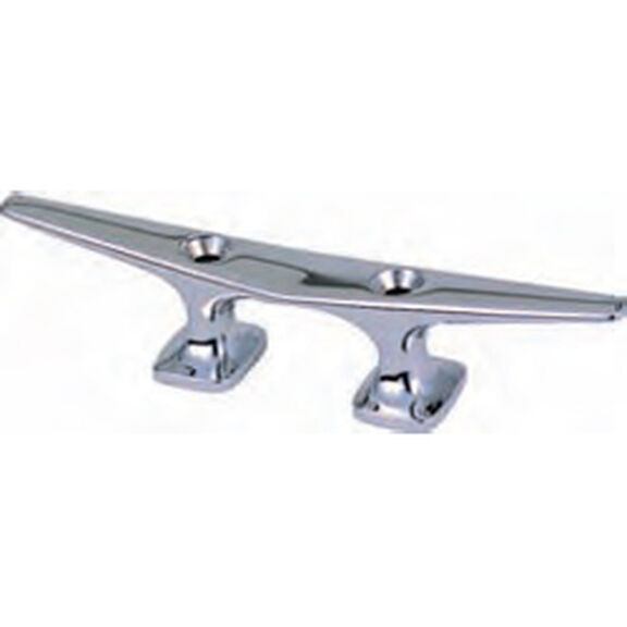 PERKO&reg; 6 1/2" Open-Base Cleat, Chrome-Plated Zinc image number 0