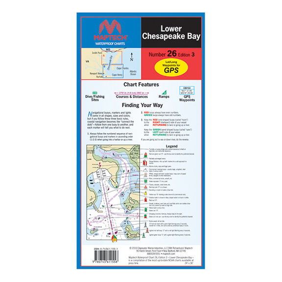 WPCHT 26: Lower Chesapeake Bay, 3rd Edition image number 0