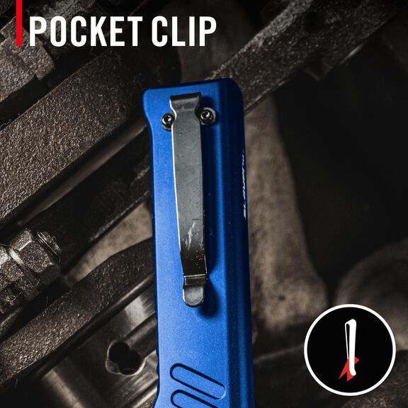 Slayer Pro Rechargeable 1150 Lumen Flashlight, Blue image number 7