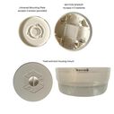 6" IQ America Battery Powered Indoor/Outdoor Motion Activated Ceiling Light, 800 Lumens image number 4