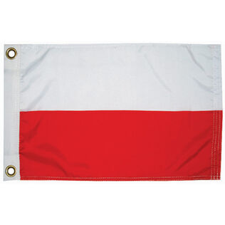 Poland Courtesy Flag, 12" x 18"
