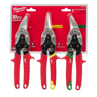 Aviation Snip Set, 3 Piece