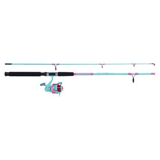 7' Ladies Saltwater Spinning Rod & Reel Combo, Medium Power