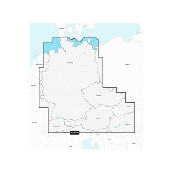 Garmin Navionics Vision+ EU060R Germany, Lakes and Rivers, Electronic Chart image number 0