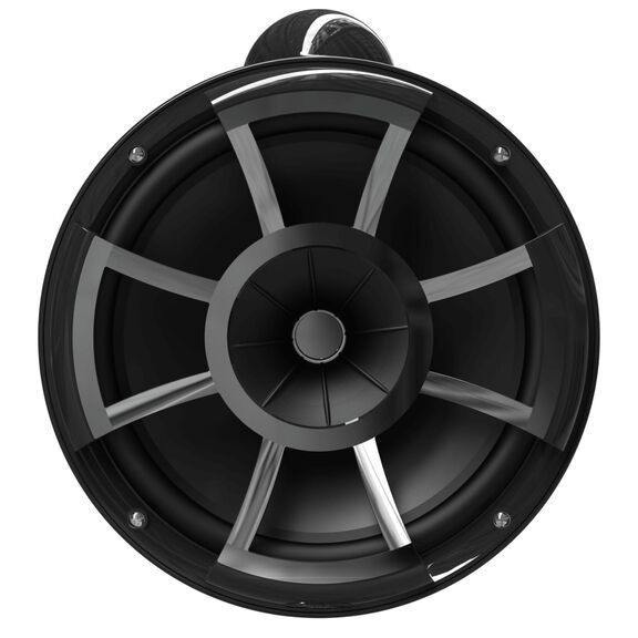 Wet Sounds REV 10 Black V2 Revolution Series 10" Marine Tower Speakers with Swivel Surface Mounts (SXM) (Pair) image number 2