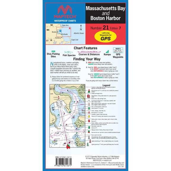 MA Bay to Boston Harbor, 8th Edition image number 0