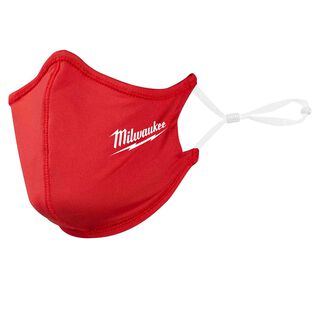 Red 2-Layer Face Mask, 1 Pack