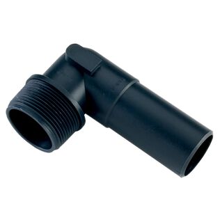 90&deg; Sanitation Hose Fitting, 1-1/2" MP Thread