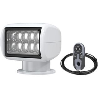 SEAFLO 02 Series Remote Control LED Marine Searchlight, 27W White Housing