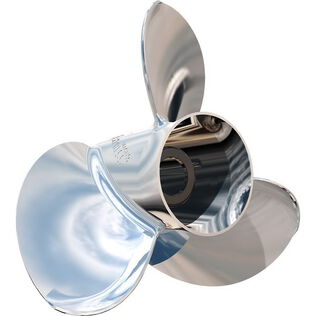 10 3/4" x 12" Express Mach3 E1-1012, 3-Blade, RH, Stainless Steel Propeller