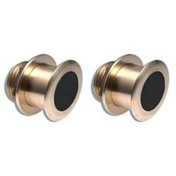 B75 LH 12&deg; Tilt Thru-Hull CHIRP Transducer (Pair) image number 0