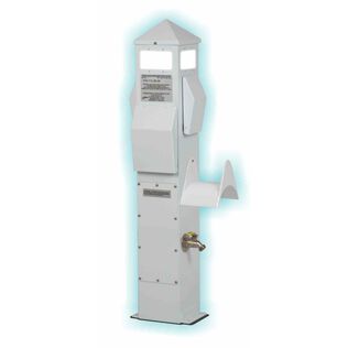36" Dock Mount Power Pedestal