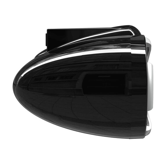 Wet Sounds ICON 8 Black V2 Series 8" Marine Tower Speakers with Stainless Steel Fixed Clamps (Pair) image number 1