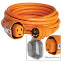25' Dual Configuration Cordset, 30A, Orange image number 0