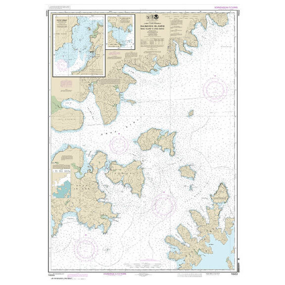 #16553 Shumagin Islands Nagai Island to Unga Island Delarof image number 0