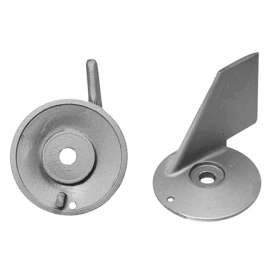 Zinc Round Anode for OMC, Johnson/Evinrude, 2.4" x 2.24" image number 0