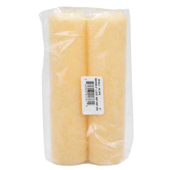 9" Deluxe Non-Shedding, Glossdel Lintless Paint Roller, 3/16" Nap image number 0