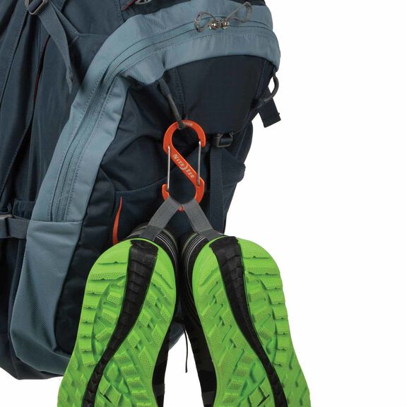 S-Biner&reg; Dual Carabiner Aluminum #4 - Orange image number 4