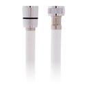 Hose 10' Rubber PVC 1/2" NPS-F + 1/2" NPS-F White image number 0